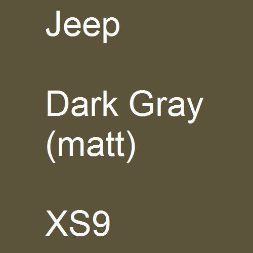 Jeep, Dark Gray (matt), XS9.